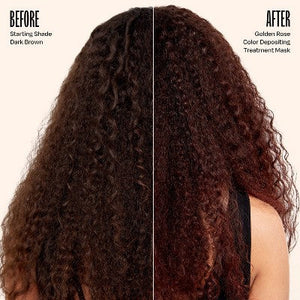 Overtone Golden Rose Hair Mask Semi-Permanent Hair Dye & Color Conditioner - New