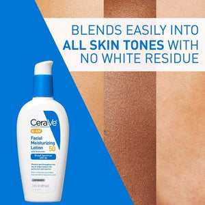CeraVe Facial Moisturizing Lotion AM SPF50 3 fl oz - Imperfect Box