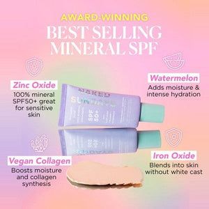 Naked Sundays Collagen Glow Mineral Perfecting Priming Lotion SPF50 + 50ml - Missing Box