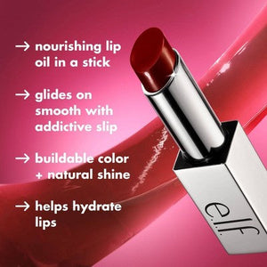 e.l.f. Glow Reviver Slipstick Pink-Me Energy 0.11oz - Imperfect Box