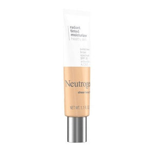 Neutrogena Healthy Skin Radiant Tinted Moisturizer SPF 25 Sheer Fair 20 1.1 fl oz - Imperfect Container