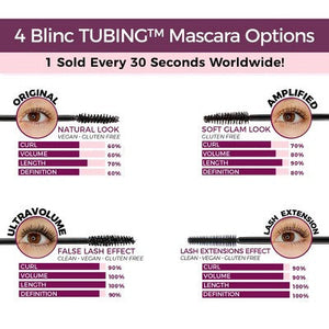 Blinc Cosmetics Amplified Tubing Mascara Black 0.3 fl oz - New