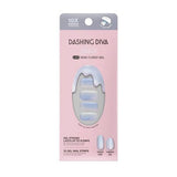 Dashing Diva Glaze Semi-Cured Gel Nail Polish Strips Baila con Fuego 32ct - New
