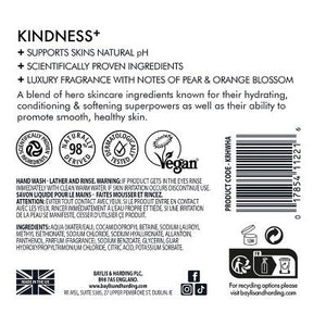 Baylis & Harding Kindness Hyaluronic Acid Handwash Pear and Orange Blossom 16.9 fl oz - Imperfect Container