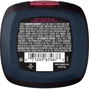 L'Oreal Paris Infallible Up to 24H Fresh Wear Blush Powder 10 Confident Pink 0.31oz - New