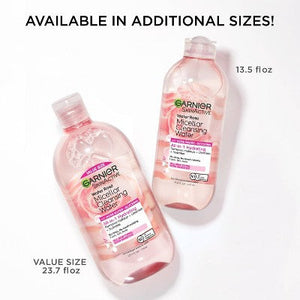 Garnier SkinActive Water Rose Micellar Cleansing Water 23.7 fl oz - Imperfect Container