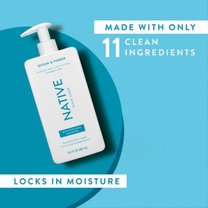 Native Ocean Timber Moisturizing Shampoo 16.5 fl oz - New