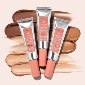 Naturium Tinted Dew Glow Moisturizer SPF 50 1.7 fl oz Medium - Imperfect Box