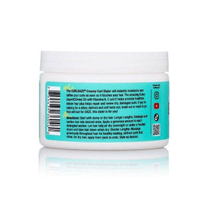 CurlDaze Curl Styler with Kuku Curl Enhancer 12 fl oz - Imperfect Container