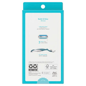 Venus Smooth Value Pack Razor Handle + 6 Blade Refills - Missing Box
