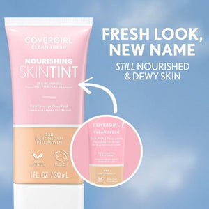 COVERGIRL Clean Fresh Skin Milk Foundation Dewy Finish 520 Fair 1 fl oz - New