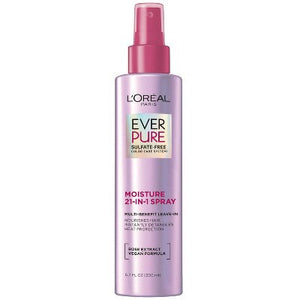 L'Oreal Paris EverPure 21-in-1 Leave In Conditioner Spray 6.8 fl oz - New