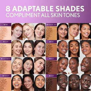 COVERGIRL Simply Ageless Skin Perfector Essence Vegan Foundation 60 Tan 1 fl oz - Imperfect Container