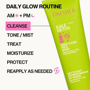 Pacifica Kale Detox Deep Cleansing Face Wash Scented 5 fl oz - New