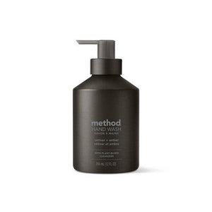 Method Aluminum Gel Hand Soap - Vetiver + Amber 12 fl oz - New