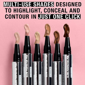 Neutrogena Healthy Skin Glow Perfector Pen Concealer Tan 0.1 fl oz - Imperfect Box