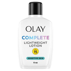 Olay Complete Face Lotion Moisturizer for Sensitive Skin SPF 15 6 fl oz - Missing Box