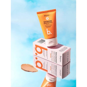 Beyou. Hydrating Niacinamide Daily Moisturizer Mineral Face Sunscreen SPF 40 1.69 fl oz - Imperfect Box