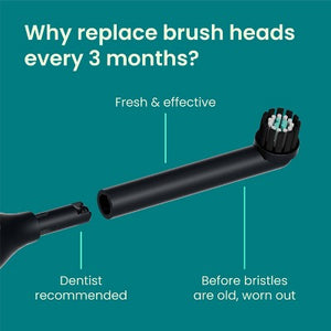 quip Rev Oscillating Brush Head Refill White 2pk - Imperfect Box
