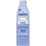 Coppertone Every Tone Sunscreen Spray SPF 50 5oz - New