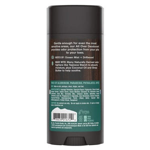 Every Man Jack All Over Solid Deodorant Coastal Surf - 2.6oz