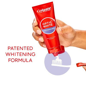 Colgate Optic White Adv Whitening Toothpaste Icy Fresh  3.2oz/3pk - Imperfect Box