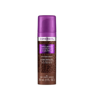 COVERGIRL Simply Ageless Skin Perfector Essence Vegan Foundation 80 Deep 1 fl oz - Imperfect Container