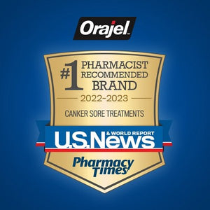 Orajel 3x Medicated Mouth Sores Gel 0.42oz - New