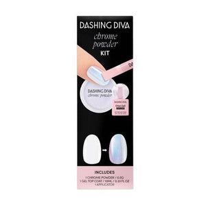 Dashing Diva Chrome Powder Kit Emerald Pearl 3ct - New