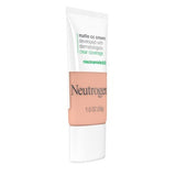 Neutrogena Clear Coverage Flawless Matte Color Correcting Cream, Full-Coverage 3.0 Vanilla - New