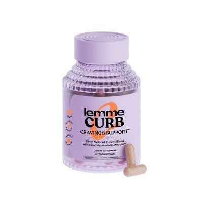 Lemme Curb Glucose and Cravings Support Capsules 60ct - New