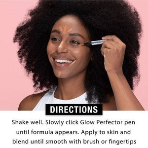 Neutrogena Healthy Skin Glow Perfector Pen Concealer Tan 0.1 fl oz - Imperfect Box