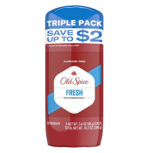 Old Spice Men's Deodorant Legendary Fragrance Fresh 3.4oz/3pk - New