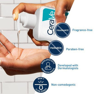 CeraVe Acne Face Cleanser with 2% Salicylic Acid and Purifying Clay for Oily Skin 8 fl oz - Imperfect Container