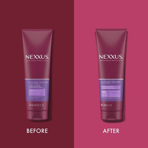 Nexxus Blonde Assure Purple Shampoo 8.5 fl oz - Imperfect Container
