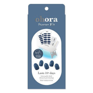Ohora Gel Nail Art Basic Line Starter Kit Indigo Blues 30pc - New