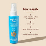 Hawaiian Tropic Weightless Hydration Water Face Mist Sunscreen SPF 30 2.1oz - Imperfect Box