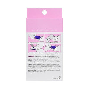 KISS Nails GLAM Jeweled Press-On Fake Nails Medium Almond Ripple 35ct - New