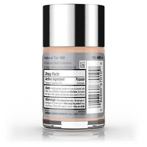 Neutrogena Healthy Skin Liquid Makeup Foundation; Broad Spectrum SPF 20 100 Natural Tan - Imperfect Container