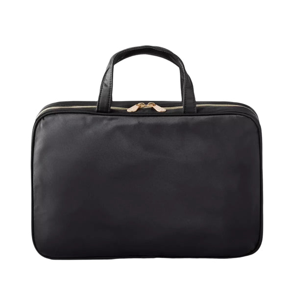 Sonia Kashuk Hanging Travel Weekender Toiletry Bag in Black - New