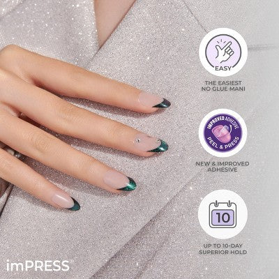 KISS imPRESS Press-On Manicure Fake Nails Best Life - New