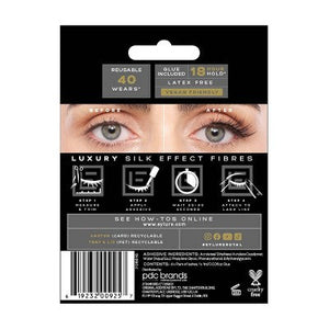 Eylure Faux Mink Royal False Eyelashes 4ct - New