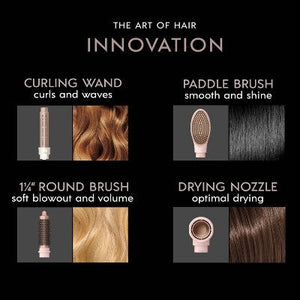 InfinitiPRO by Conair DigitalAIRE Multi-Attachment Styling System Rose Pink  1.25" - Imperfect Box
