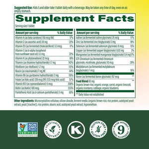 MegaFood Kids One Daily Mini Tablets 30ct - New
