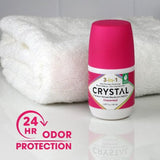 Crystal 3-in-1 Natural Mineral Roll-On Deodorant Unscented 2.25 fl oz - New