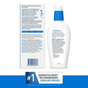 CeraVe Oil Control Face Gel Cream 3 fl oz - Missing Box