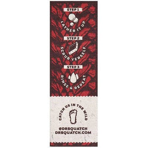 DR. SQUATCH Men's All Natural Bar Soap Dragon's Blaze 5oz - Imperfect Box