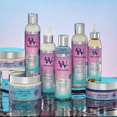 Watch & Sea This Hold Maximum & Shimmery Slickback Glaze Hair Gel 8 fl oz - Imperfect Container