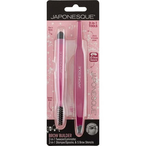 JAPONESQUE Beauty Tool Brow Builder Set 7ct - New