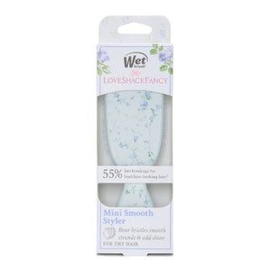 Wet Brush x LoveShackFancy Mini Shine Detangling English Ivy Blue - Imperfect Box